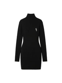 AMIRI STACK KNIT MINI DRESS