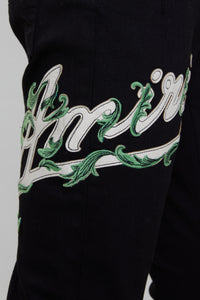 BAROQUE LOGO VARSITY JEAN