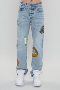 TRAVEL PATCH STRAIGHT JEAN