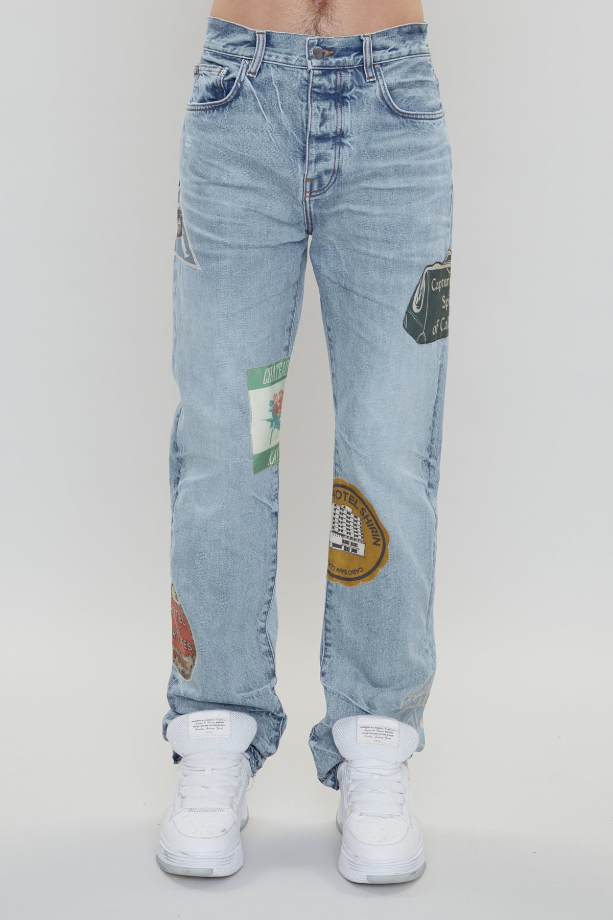 TRAVEL PATCH STRAIGHT JEAN