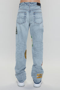 TRAVEL PATCH STRAIGHT JEAN