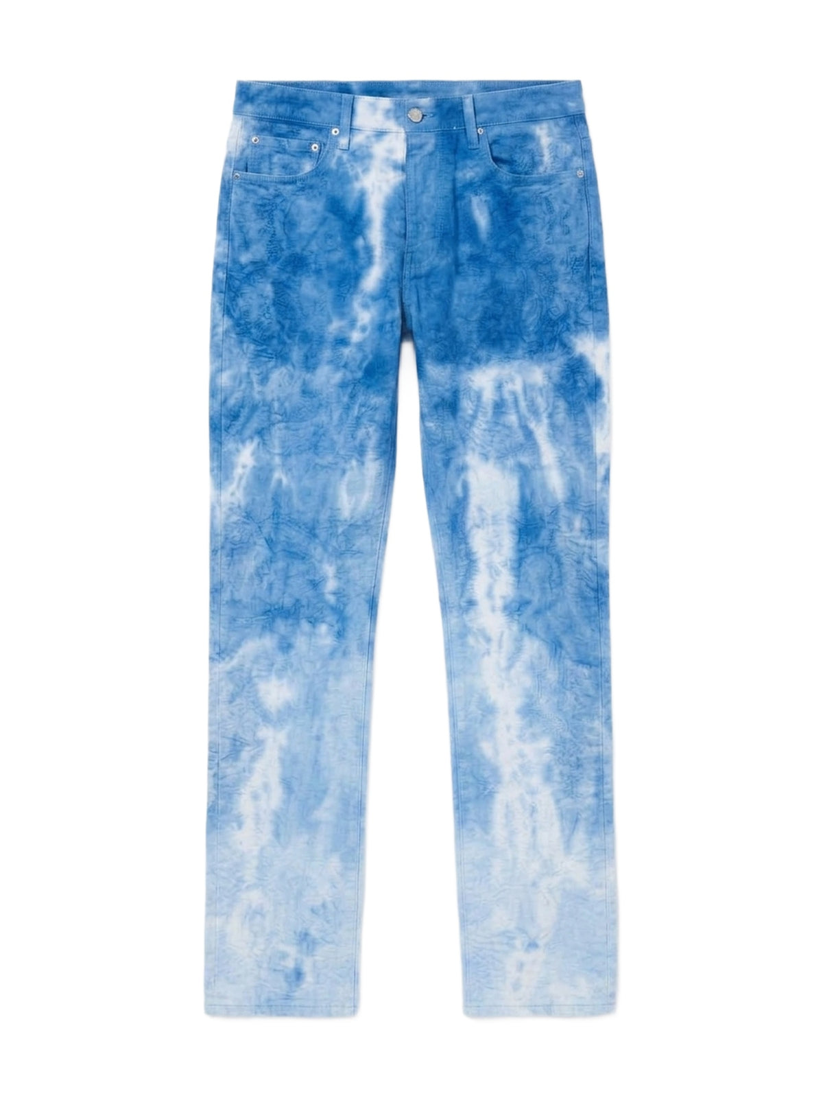 TIE DYE JACQUARD STRAIGHT JEAN