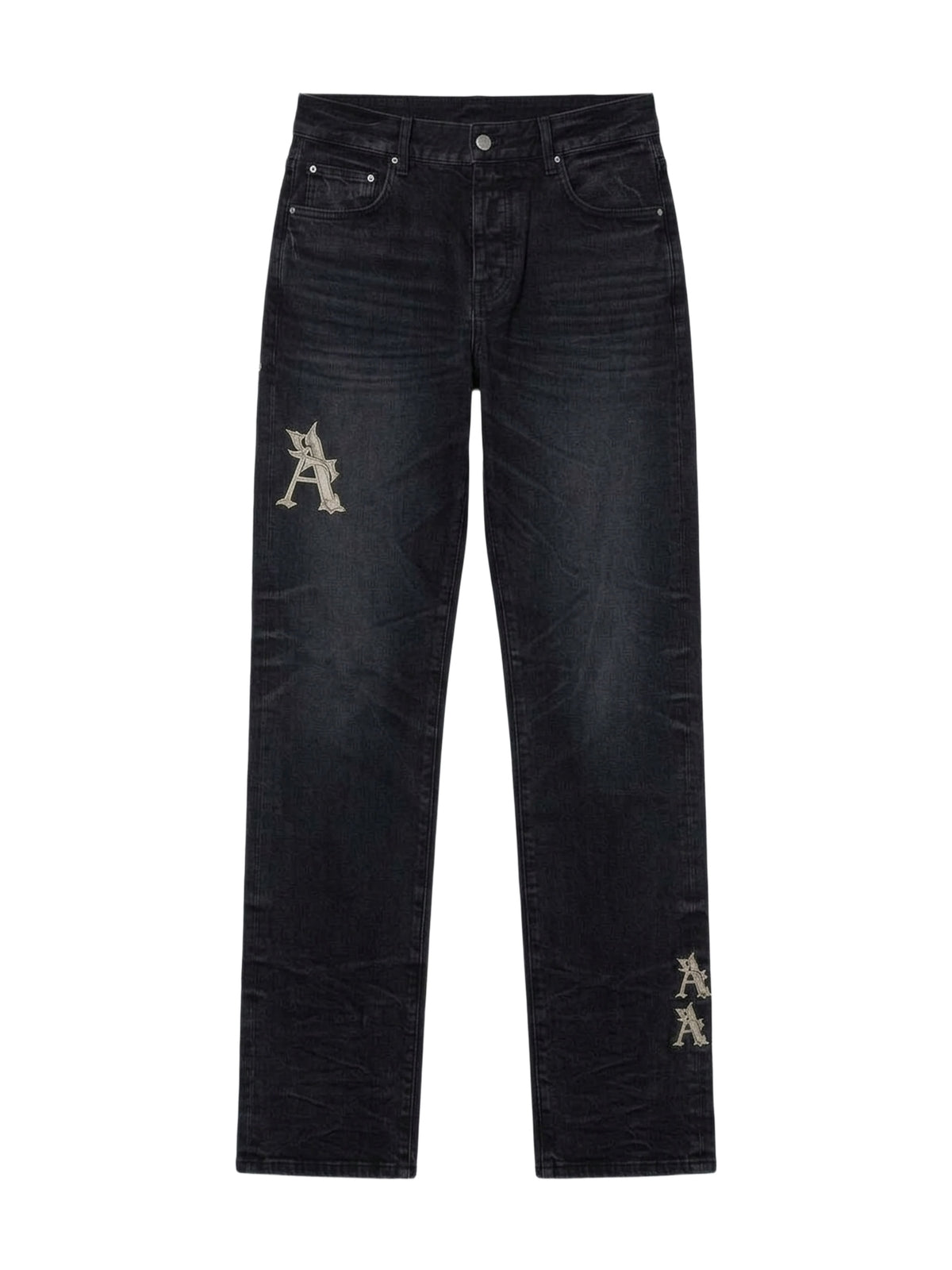 BAROQUE LOGO STRAIGHT JEAN
