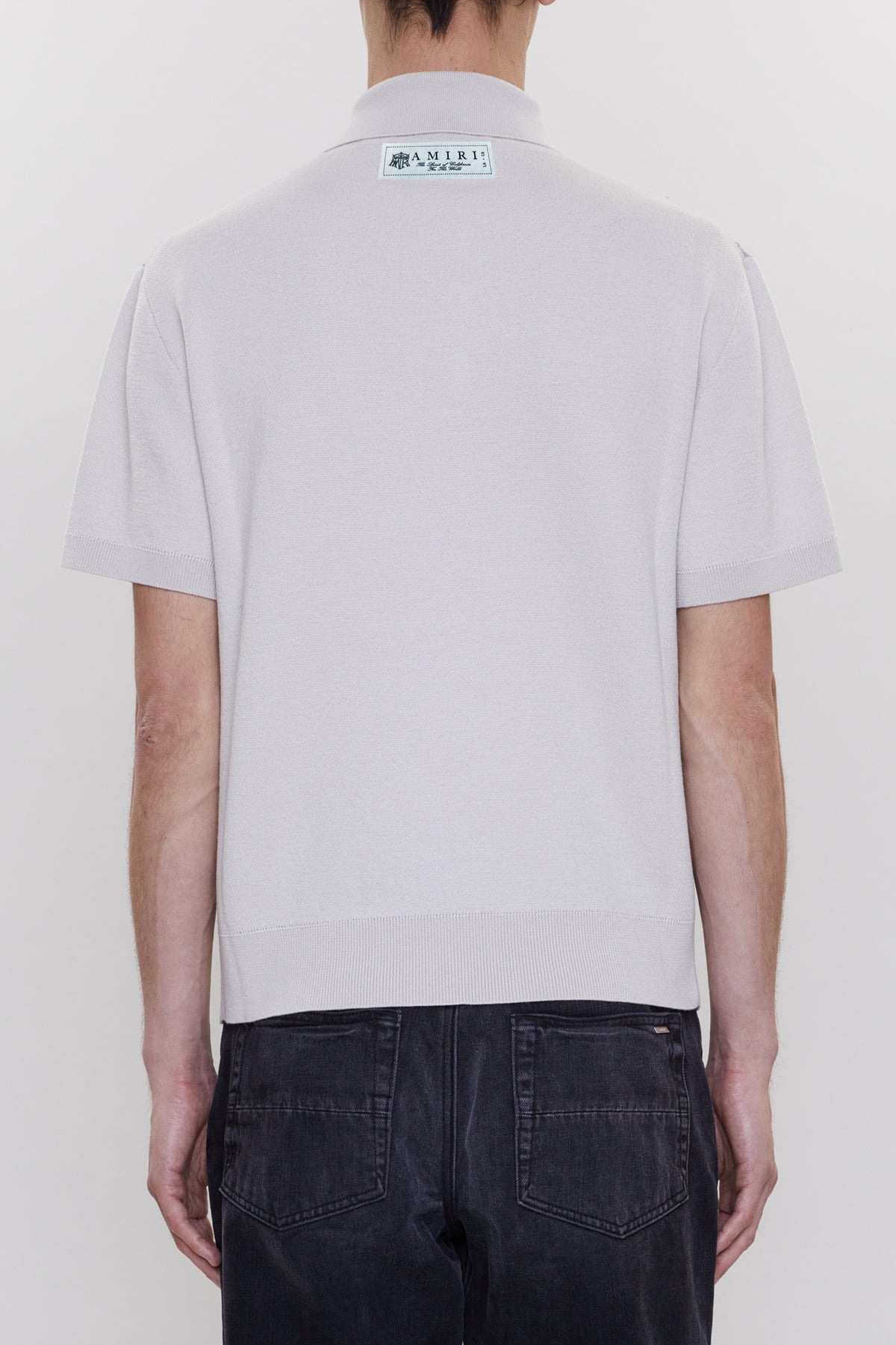 WAVY EMBELLISHED POLO