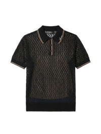 BASKET STITCH POLO