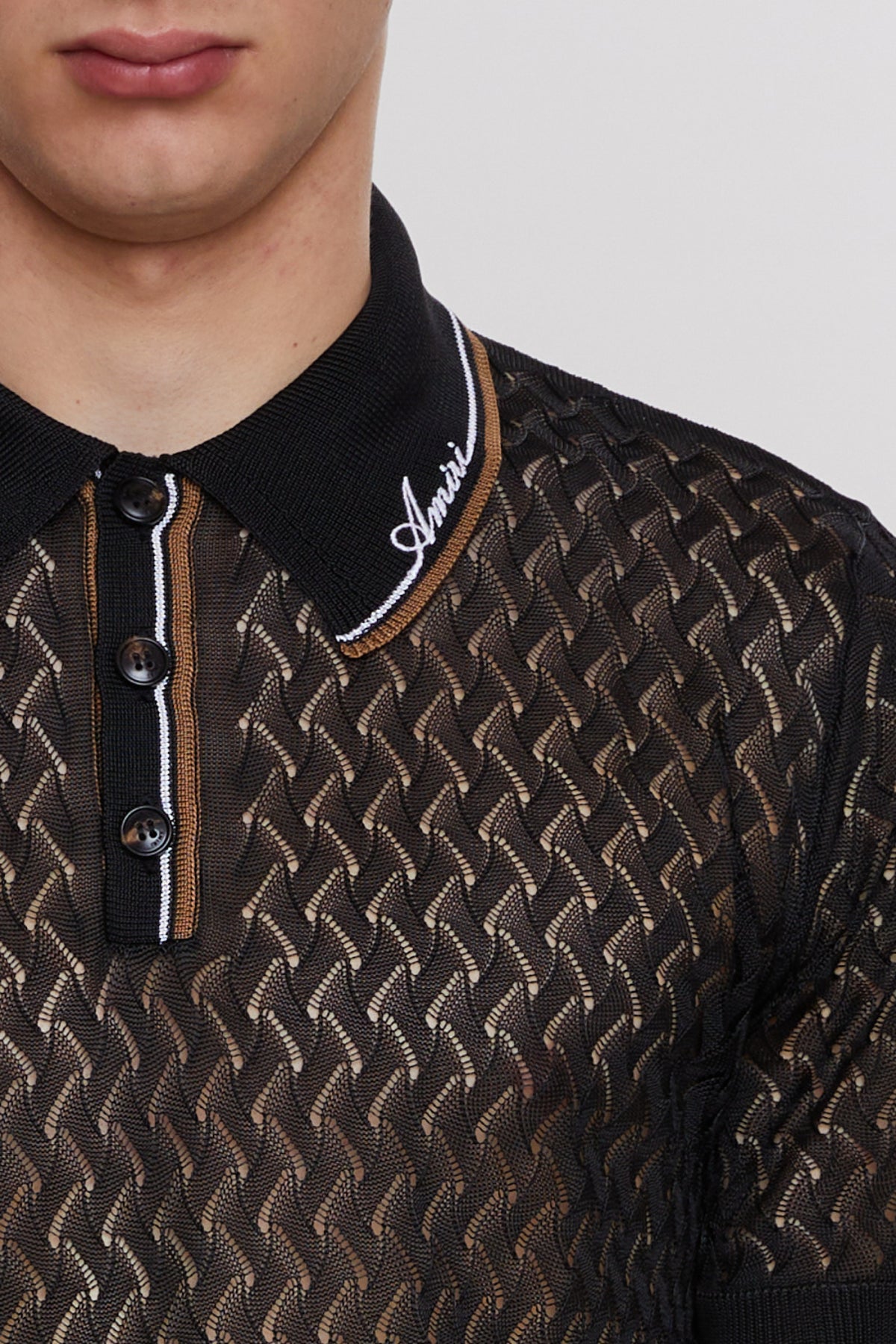 BASKET STITCH POLO