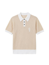 WAFFLE STITCH POLO