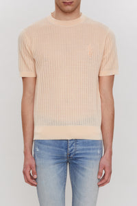 WAFFLE STITCH TEE