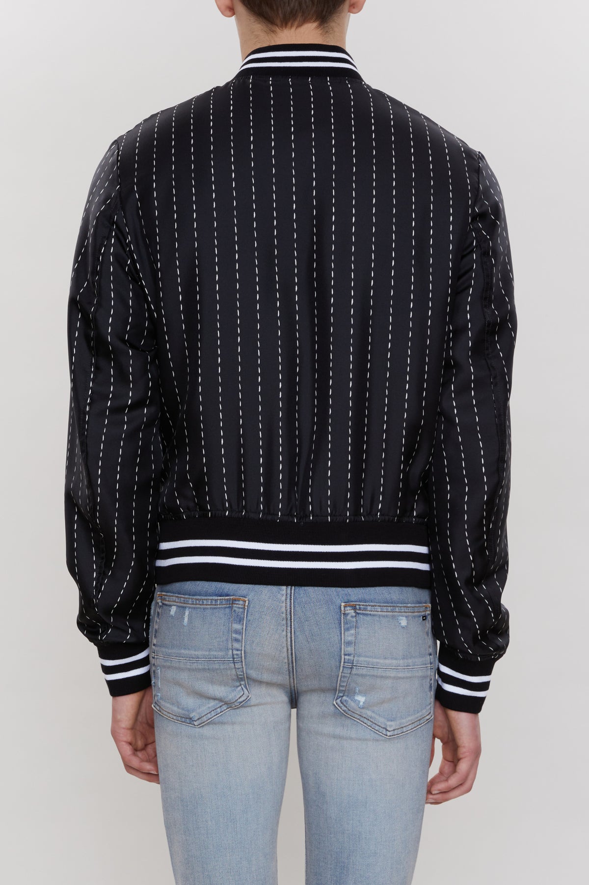 AMIRI FILIGREE SILK BOMBER