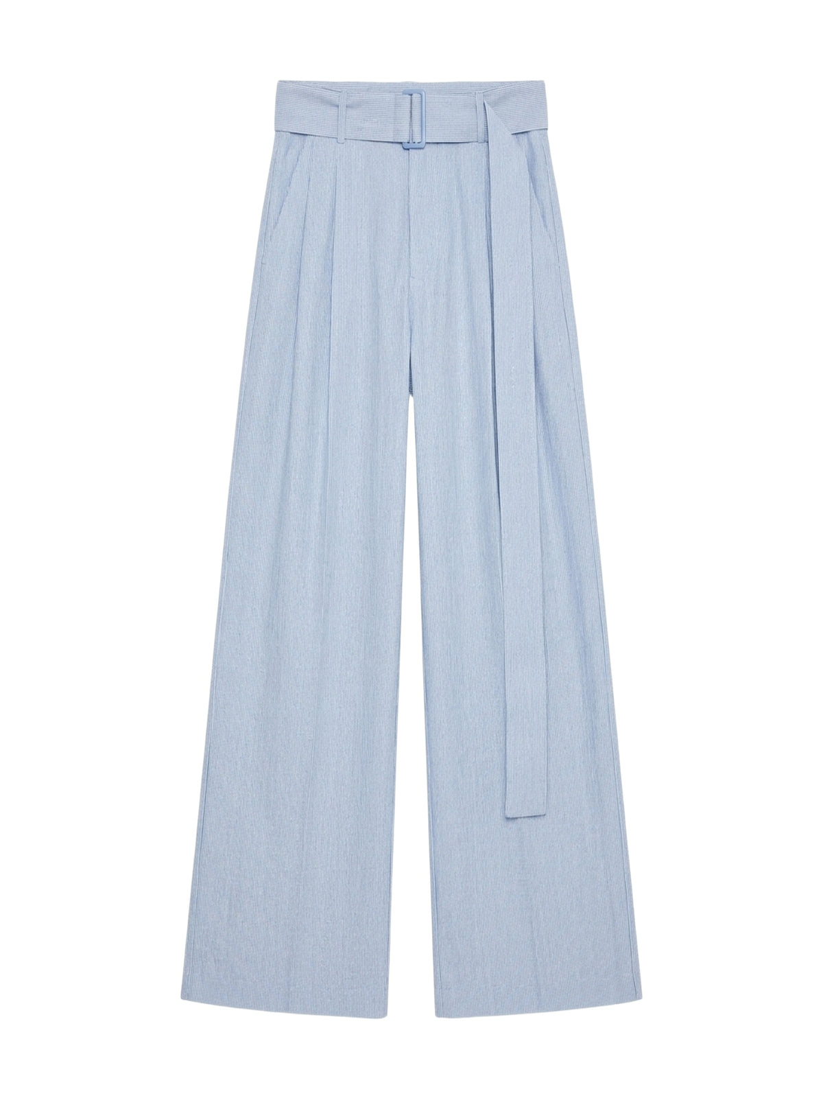 SHIMMER STRIPE DBL PLT PANT