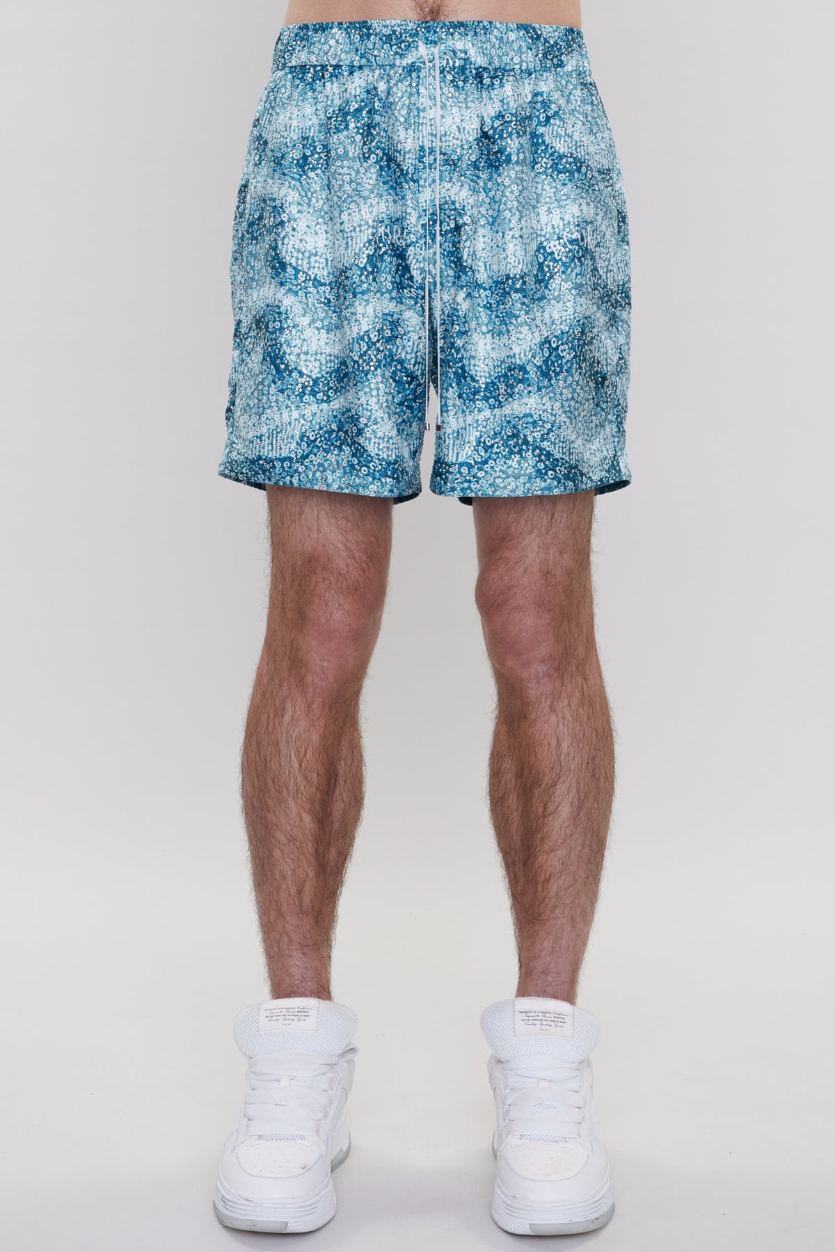 WAVY EMBELLISHED SHORT