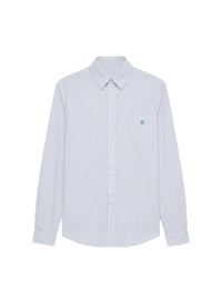 CROWDED STRIPE POPLIN SHIRT