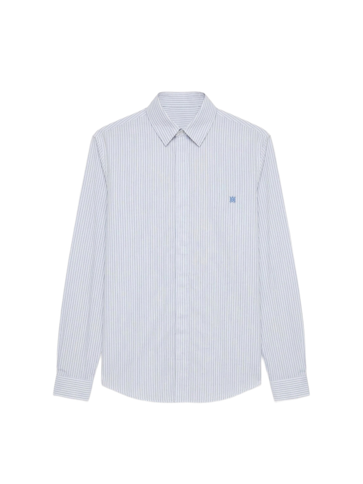 CROWDED STRIPE POPLIN SHIRT