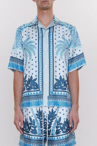 PALM TREE BOWLING SHIRT