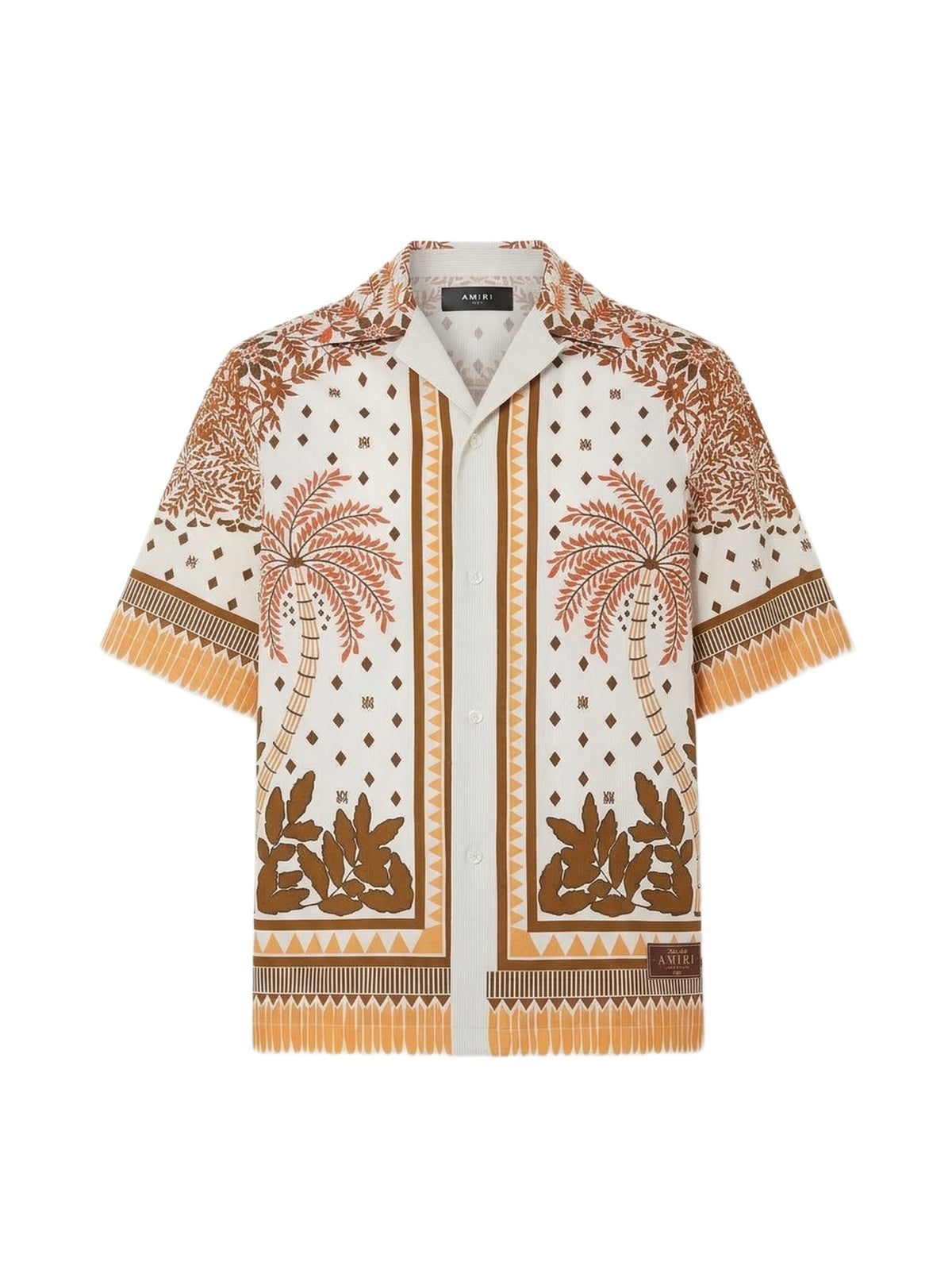 PALM TREE S/S POPLIN SHIRT