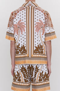 PALM TREE S/S POPLIN SHIRT