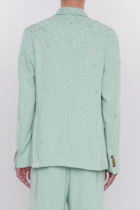 FLORAL DB BLAZER