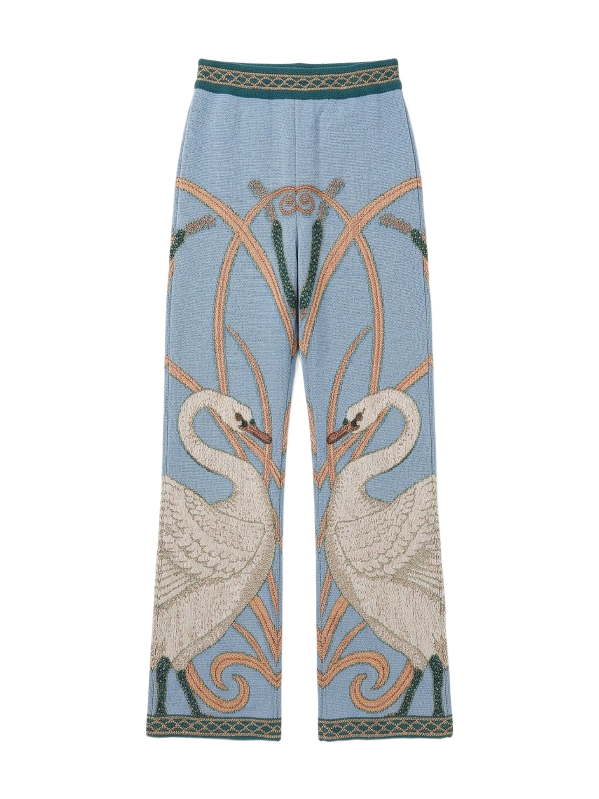 SWAN TAPESTRY FLARE PANT