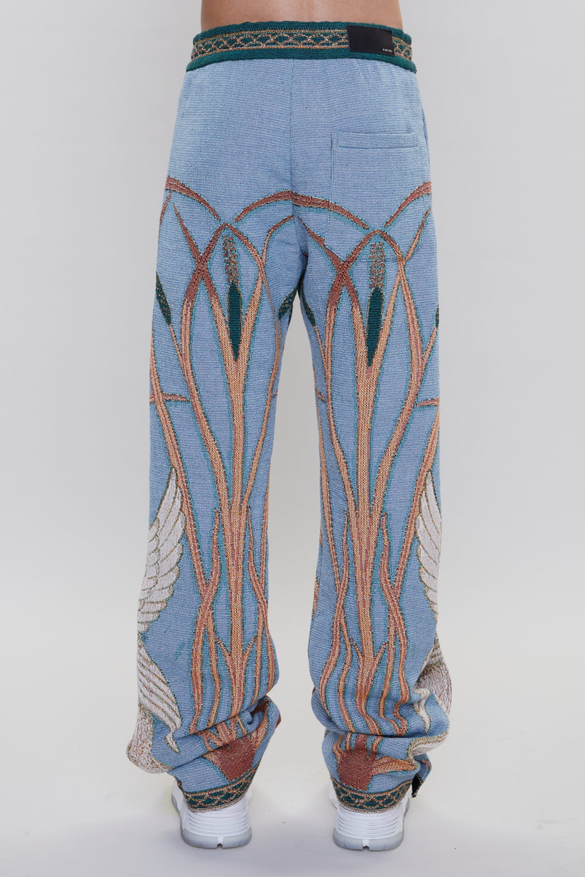 SWAN TAPESTRY FLARE PANT