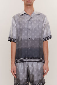 MICRO MA PAISLEY BOWLING SHIRT