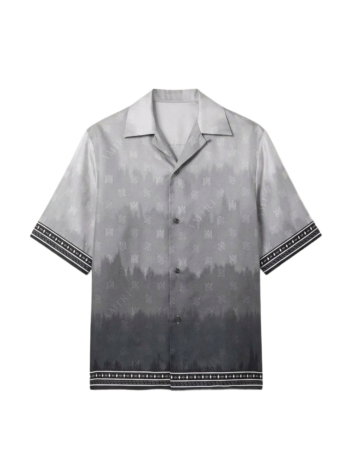 MICRO MA PAISLEY BOWLING SHIRT