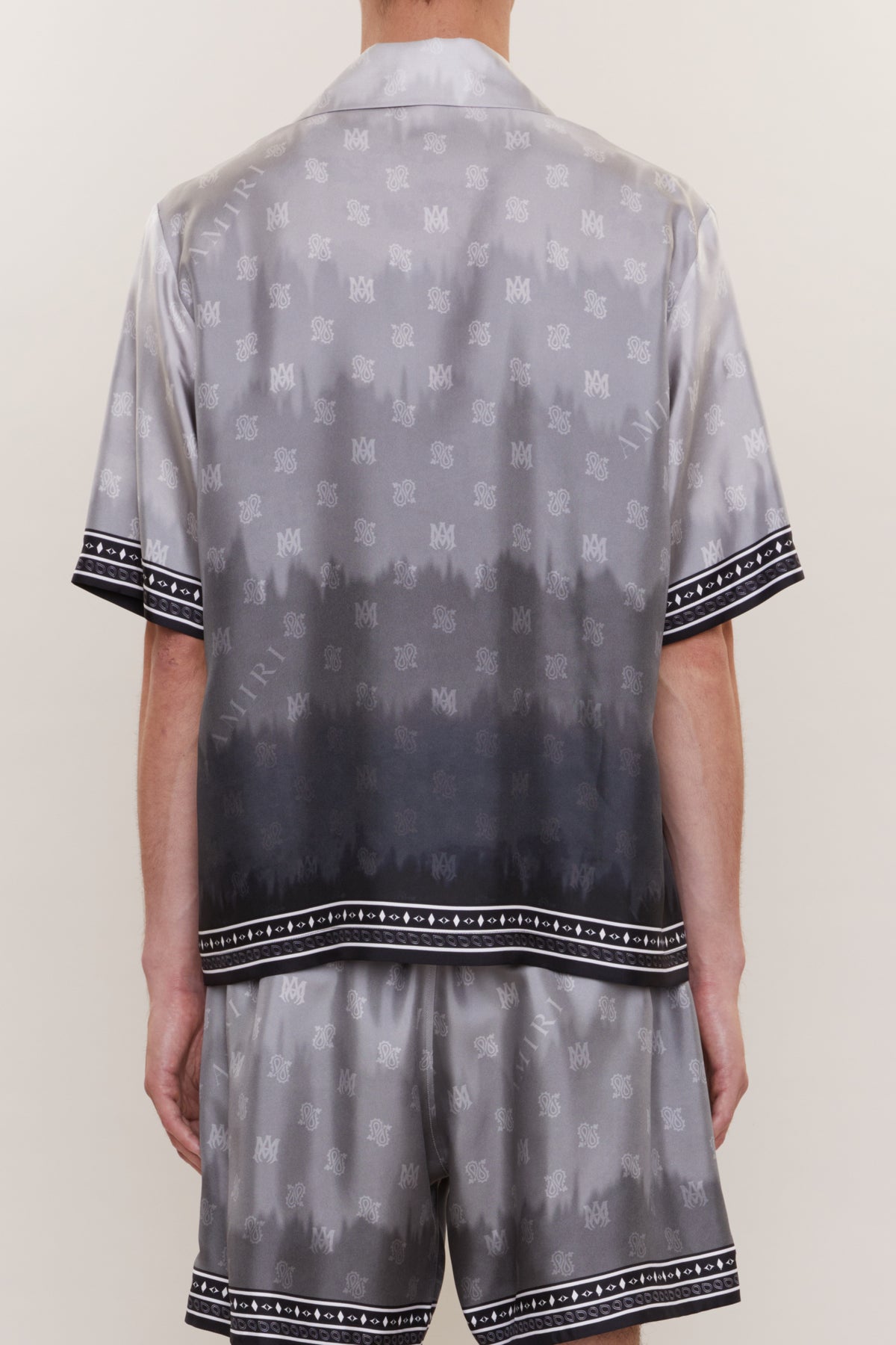 MICRO MA PAISLEY BOWLING SHIRT