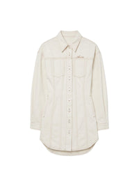 AMIRI SCRIPT SHIRT DRESS
