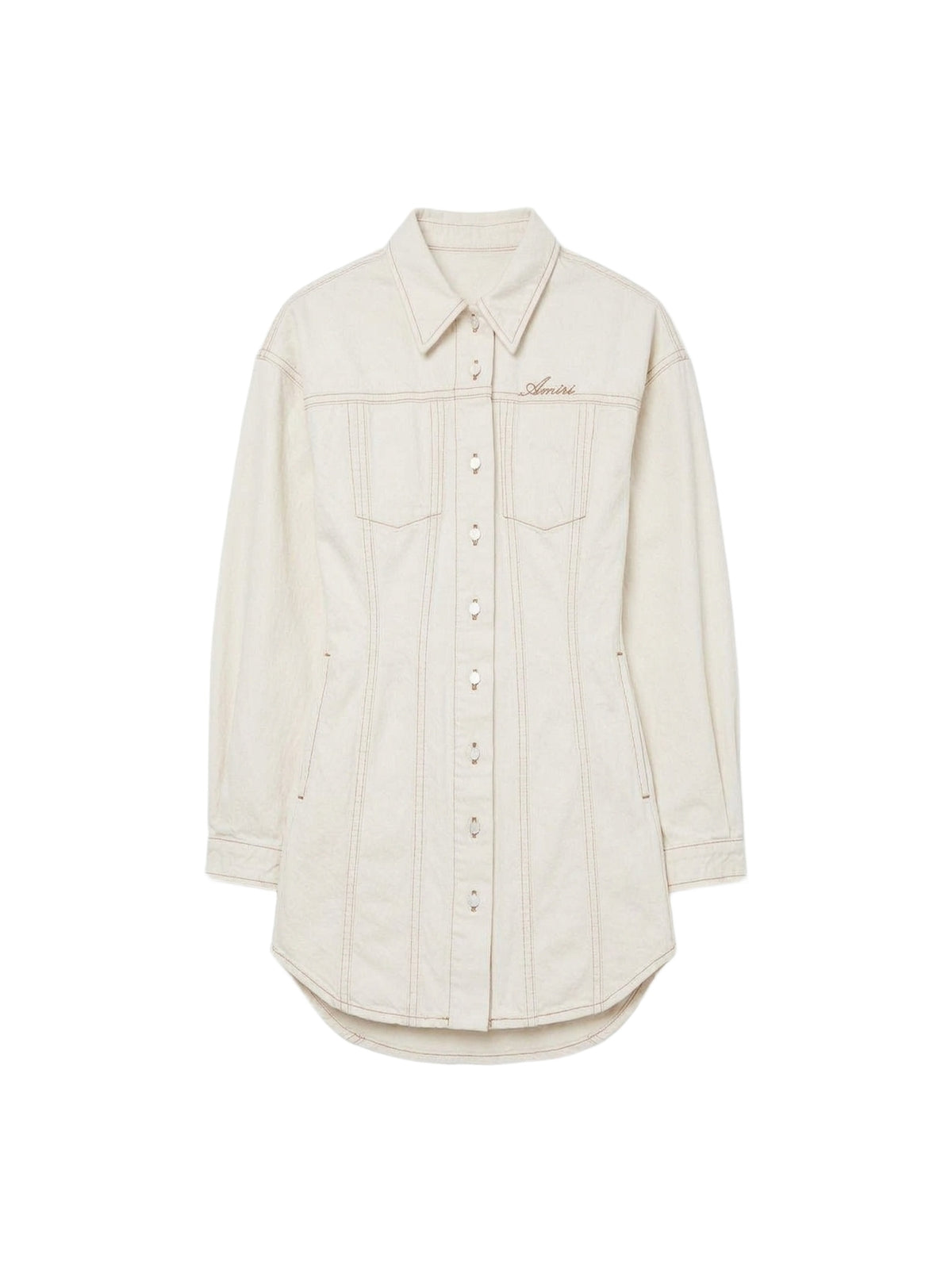 AMIRI SCRIPT SHIRT DRESS