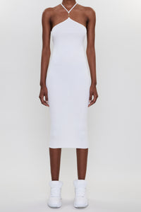VERTICAL AMIRI MIDI DRESS