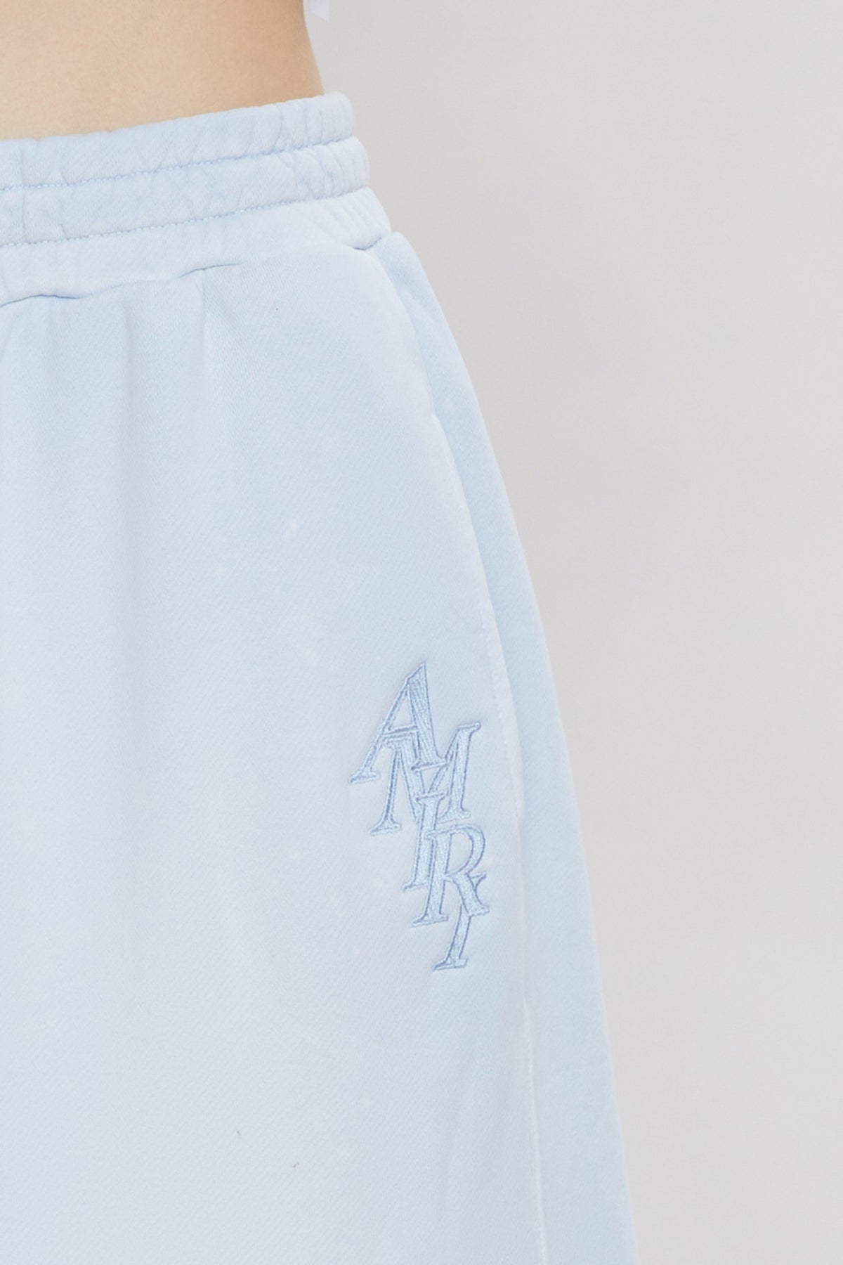 STACKED AMIRI BAGGY SWEATPANT