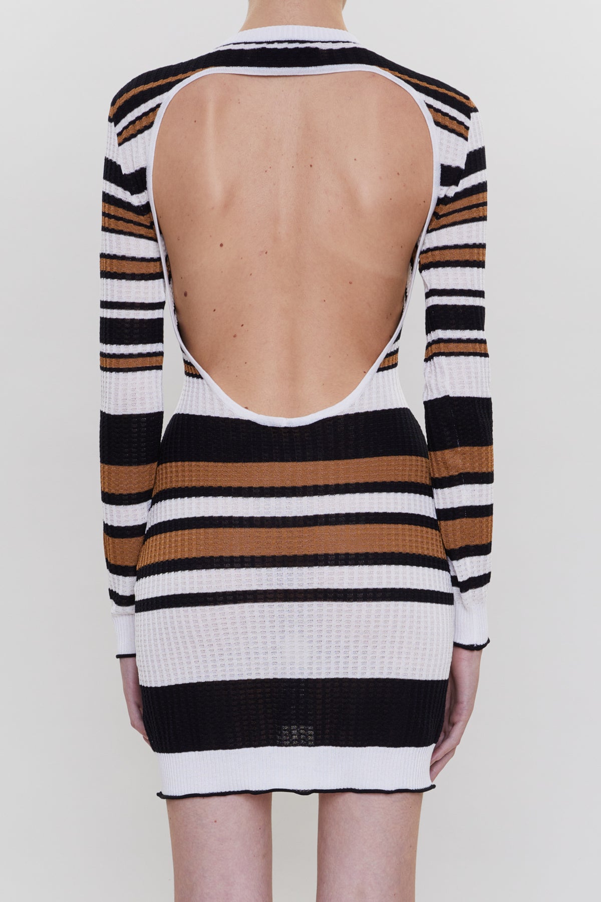 VERTICAL AMIRI STRIPED DRESS