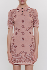 BANDANA POLO DRESS