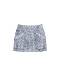 BOUCLE CARGO MINI SKIRT