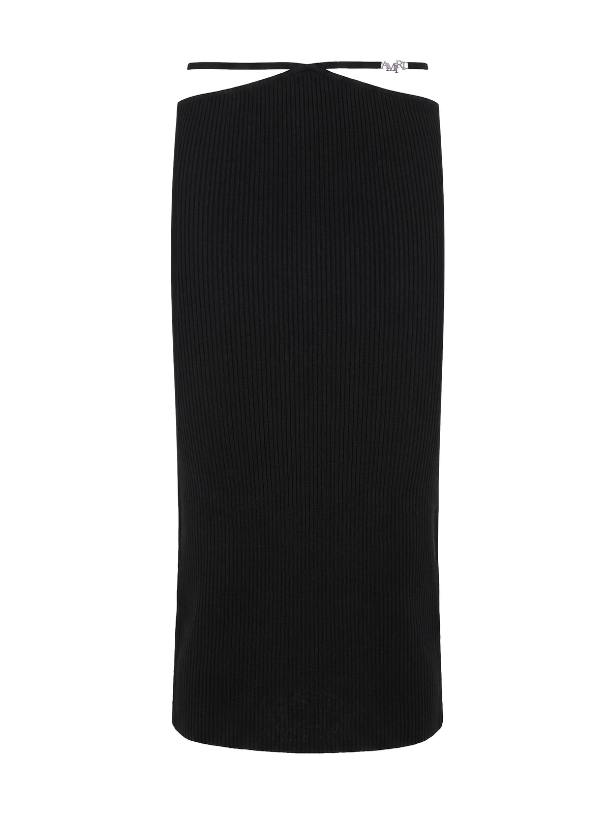 Jupe midi décalée Amiri - Black