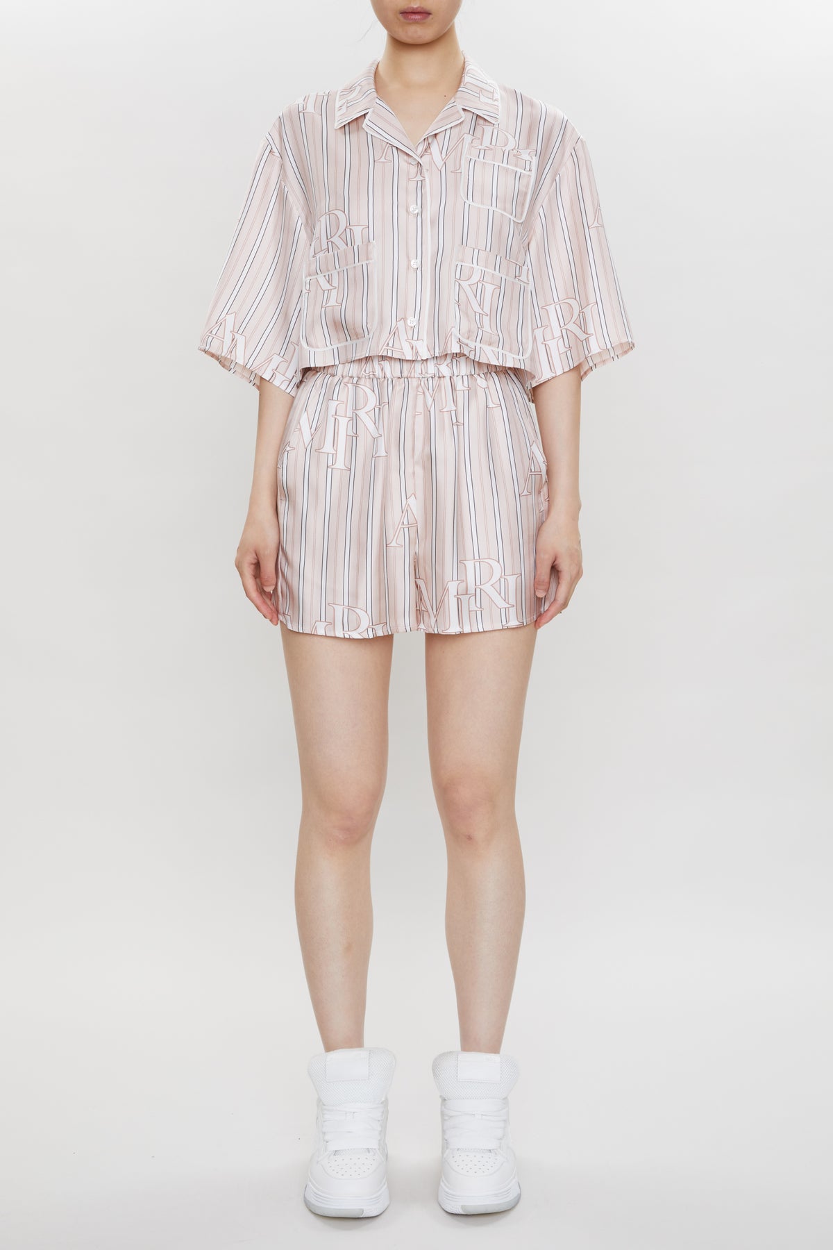 AMIRI STAGGERED STRIPE SHIRT
