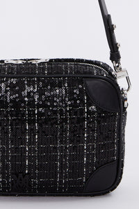 SEQUIN BOUCLE CAMERA CASE