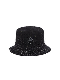 CRYSTAL BOUCLE BUCKET HAT