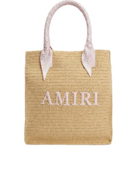 AMIRI RAFFIA TOTE