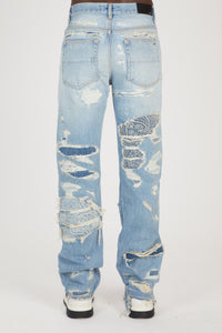 REPAIRED STRAIGHT JEAN