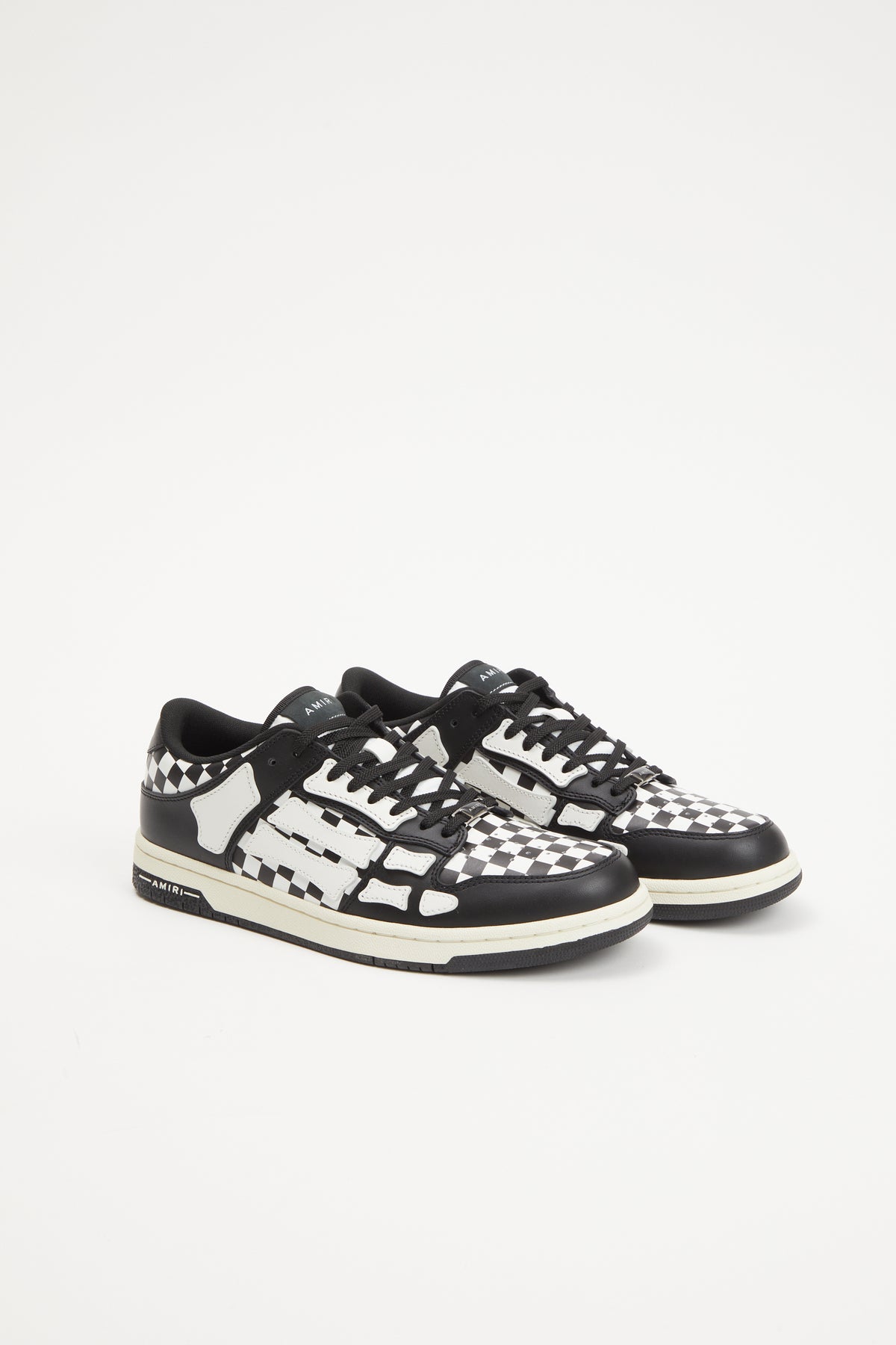 CHECKERED SKEL TOP LOW