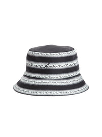 AMIRI GRADIENT STRIPE BUCKET HAT