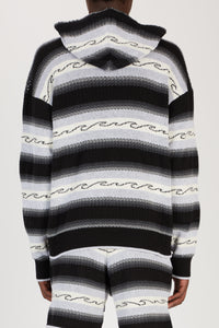 AMRI WAVE BAJA STRIPE HOODIE