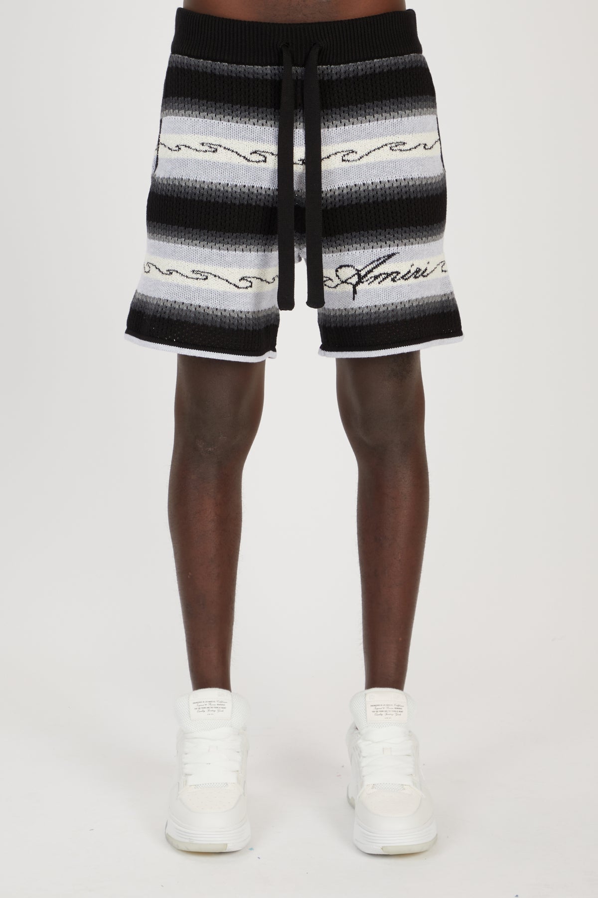 AMIRI WAVE  BAJA STRIPE SHORT