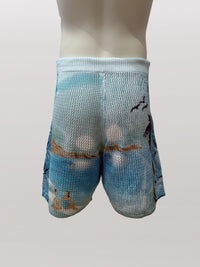 AMIRI PARADISE CROCHET SHORT