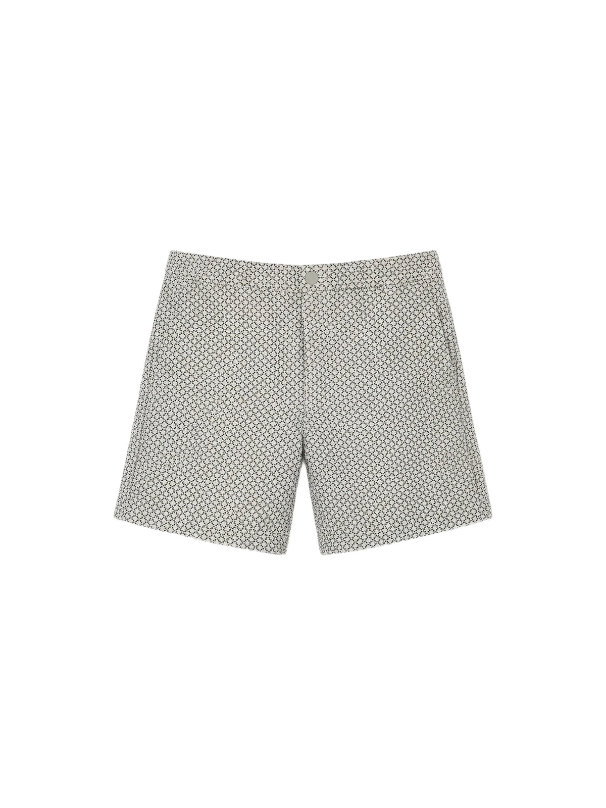TWEED FLAP PKT PULL ON SHORT SHORT