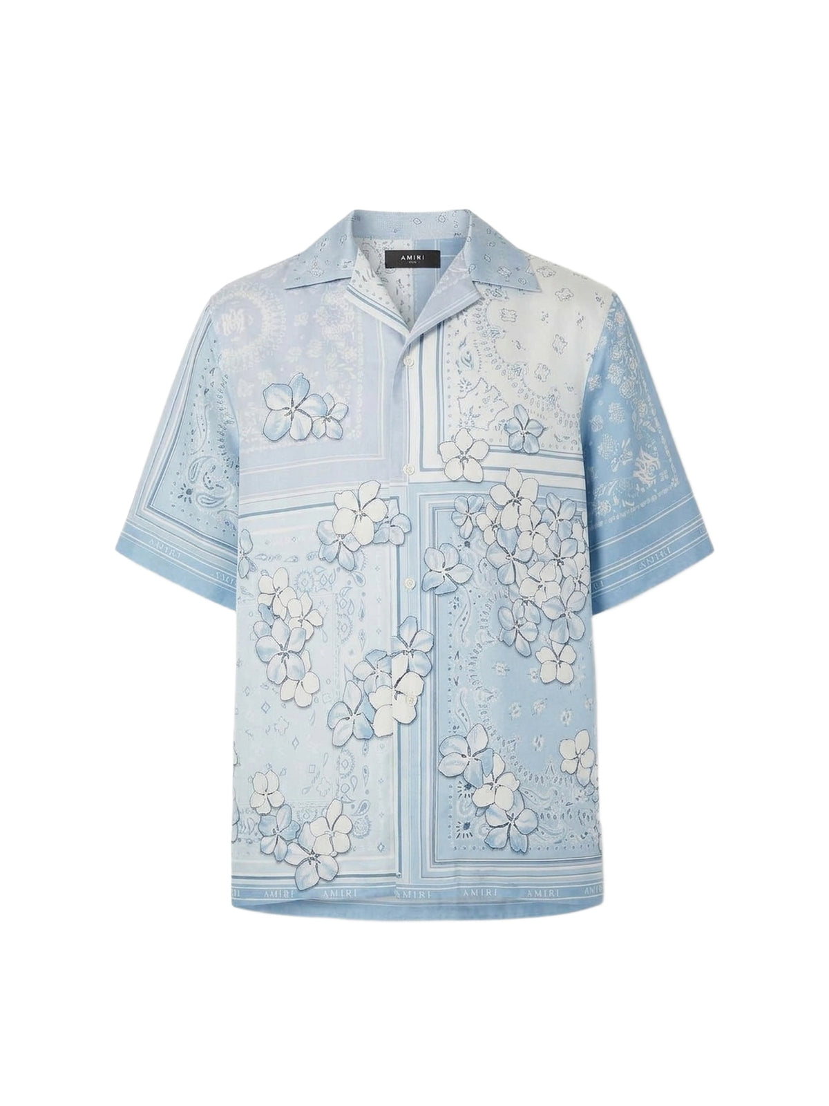 BANDANA FLORAL BOWLING SHIRT