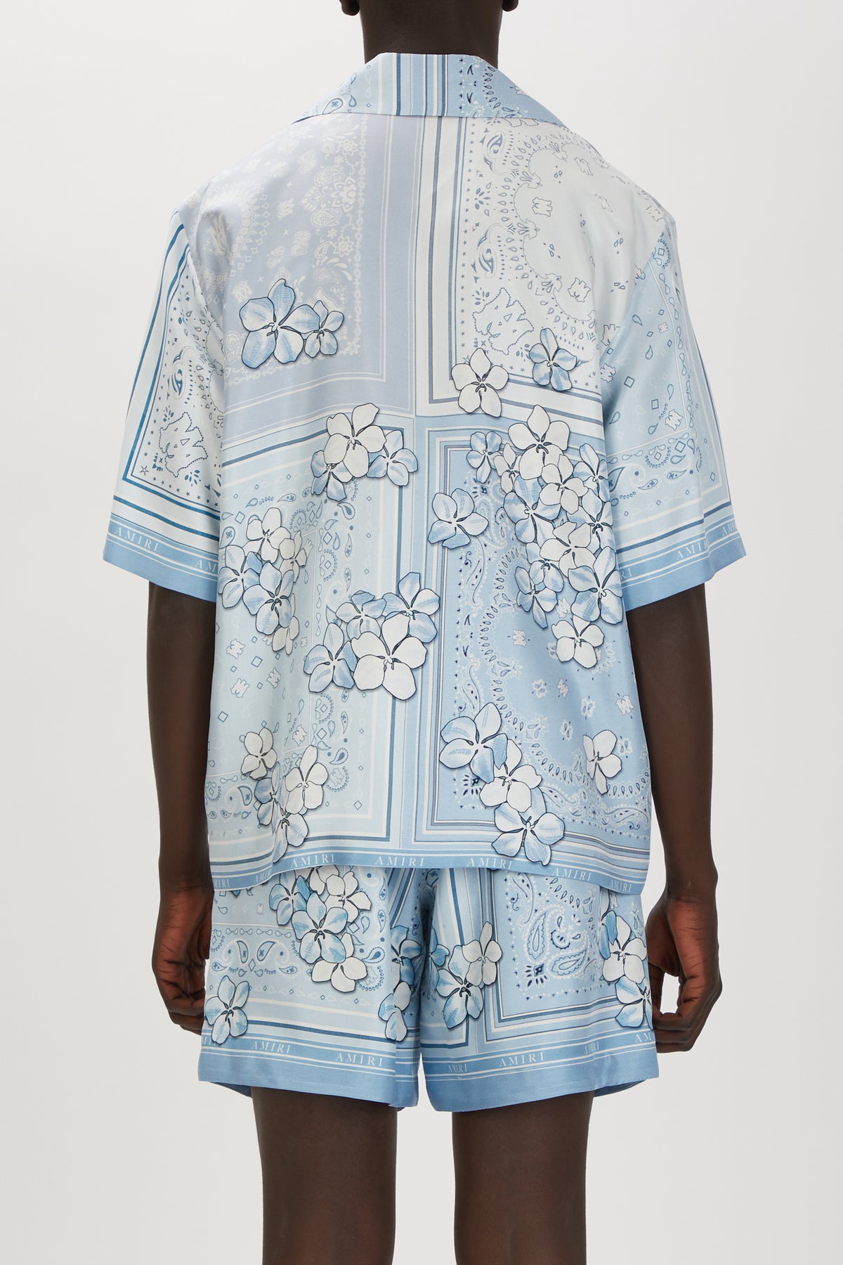 BANDANA FLORAL BOWLING SHIRT