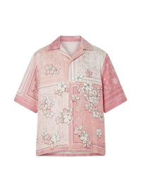 BANDANA FLORAL BOWLING SHIRT