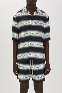 AMIRI WAVE BAJA STRIPE SHIRT