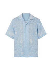 BANDANA WATERCOLOR CAMP SHIRT